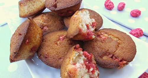 MUFFINS AUX PRALINES ROSES