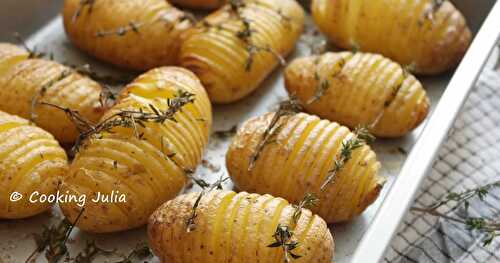 POMMES DE TERRE HASSELBACK