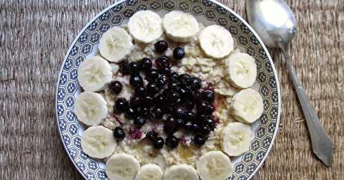 PORRIDGE TOUT AVOINE AUX FRUITS