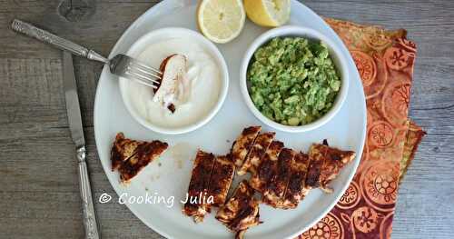 POULET GRILLÉ À LA MEXICAINE