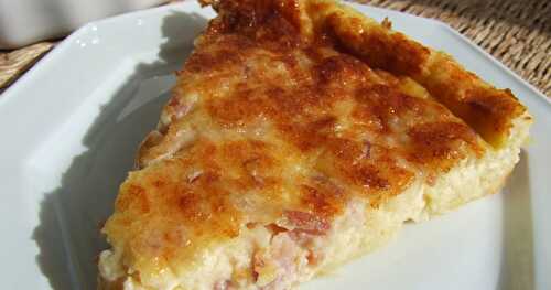 QUICHE LORRAINE SANS PÂTE