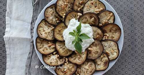 SALADE D'AUBERGINES AU TZATZIKI