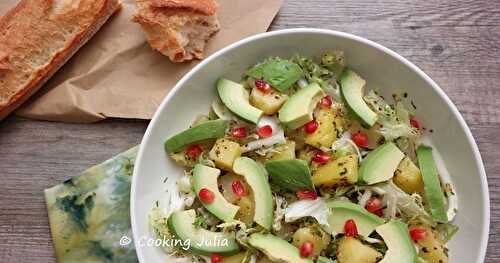 SALADE DE POMMES DE TERRE À  L'AVOCAT 