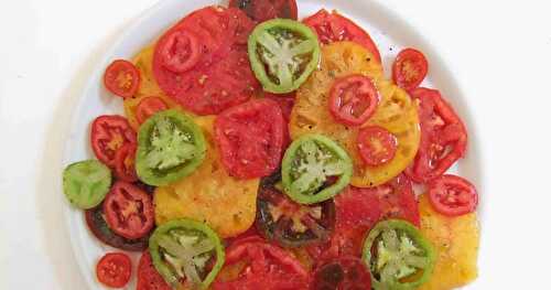 SALADE DE TOMATES "RETOUR DE MARCHÉ"