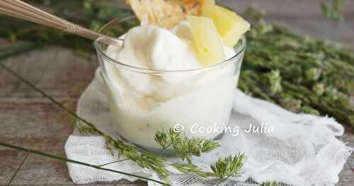 SORBET À L'ANANAS 