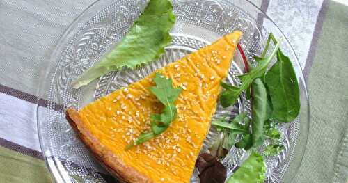 TARTE AU FLAN DE BUTTERNUT