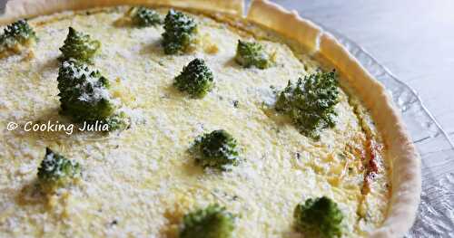 TARTE ROMANESCO, COMME DES SAPINS SOUS LA NEIGE