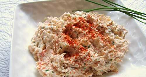 TARTINADE DE CREVETTES ROSES