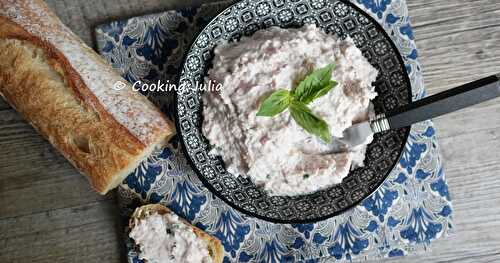 TARTINADE DE JAMBON BLANC