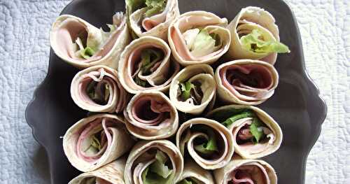 WRAPS AU JAMBON ET AU SAINT MÔRET