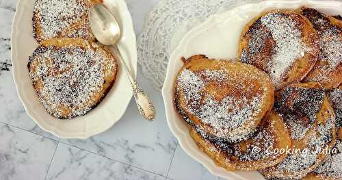 BEIGNETS AUX POMMES RÂPÉES