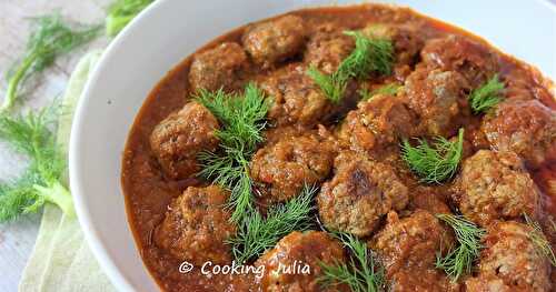 BOULETTES DE BŒUF À LA RICOTTA