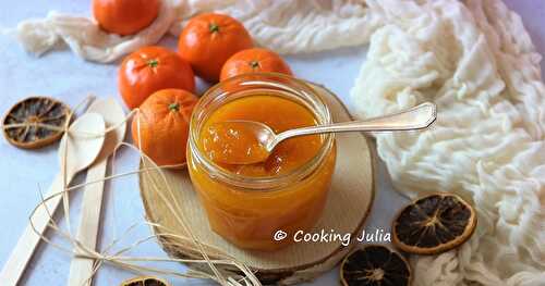 CONFITURE DE CLÉMENTINES AU MICRO-ONDES