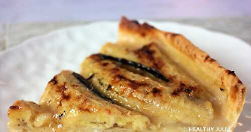 TARTE AUX BANANES CARAMÉLISÉES