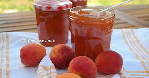 LA VRAIE RECETTE DE LA CONFITURE D'ABRICOTS