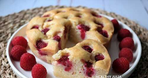 MOELLEUX AUX FRAMBOISES ET TOFU SOYEUX