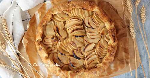 TARTE RUSTIQUE AUX POMMES
