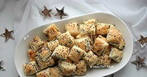 FEUILLETÉS À LA CRÈME ET À LA CIBOULE