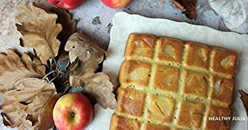 GÂTEAU MOELLEUX AUX POMMES SAVEUR VANILLE