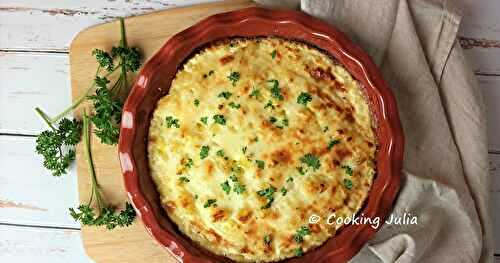 ÉCRASÉE DE POMMES DE TERRE À LA RACLETTE