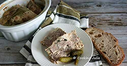 TERRINE DE CAMPAGNE AU POULET TRÈS FACILE ET TRÈS RAPIDE