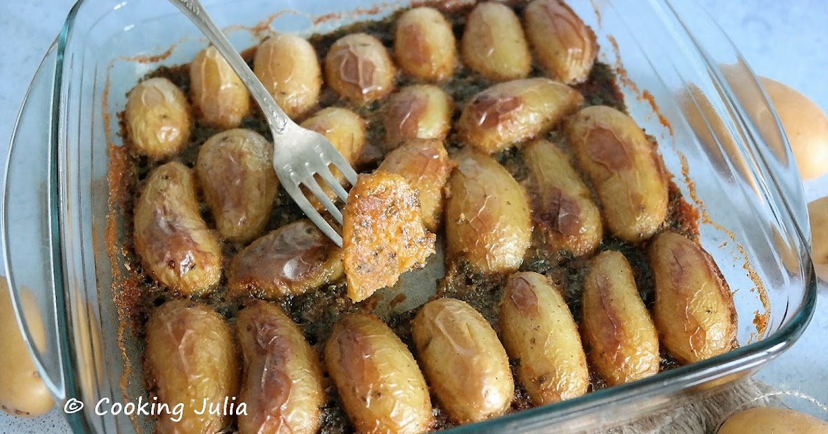 POMMES DE TERRE RÔTIES EN CROÛTE DE PARMESAN