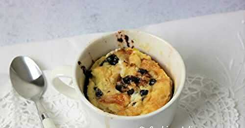 PAIN AU CHOCOLAT PERDU FAÇON MUG CAKE