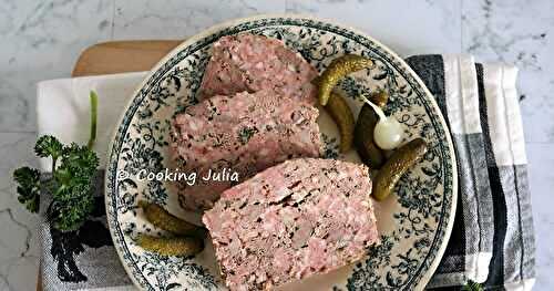 TERRINE DE CAMPAGNE EXPRESS AUX FOIES DE VOLAILLE