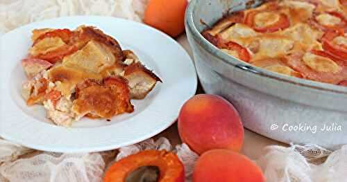 CLAFOUTIS NECTARINES-ABRICOTS AU MIEL + RAPPEL CONCOURS