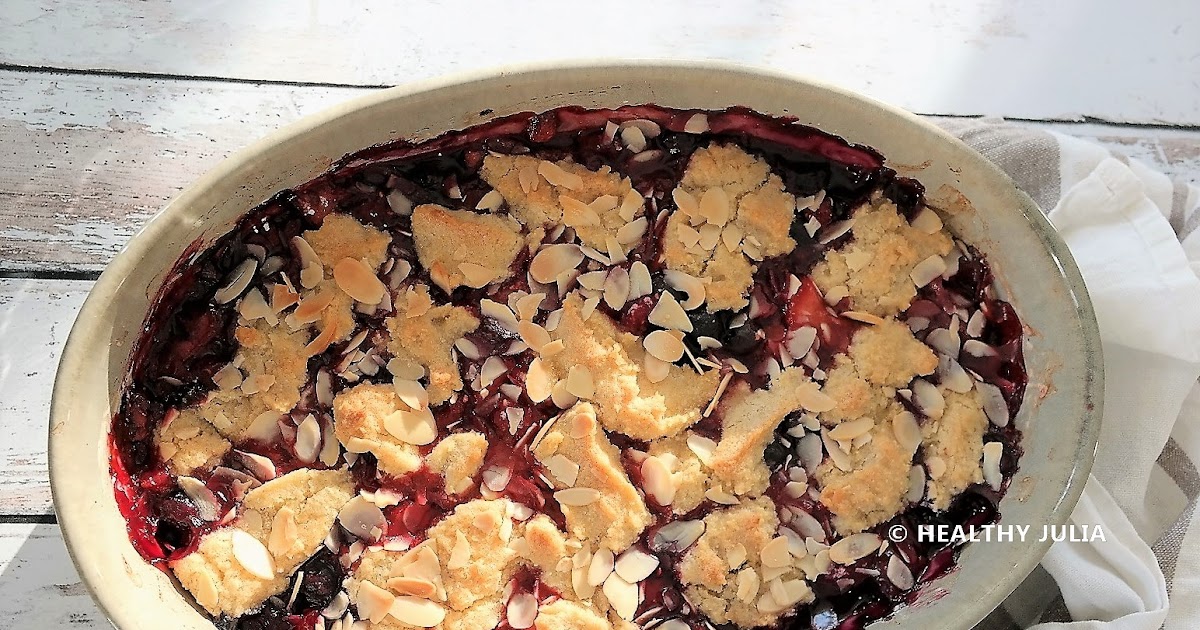 MI-CRUMBLE MI-COBBLER AUX FRUITS ROUGES