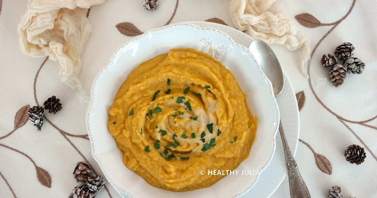 PURÉE DE BUTTERNUT AUX POIS CHICHES