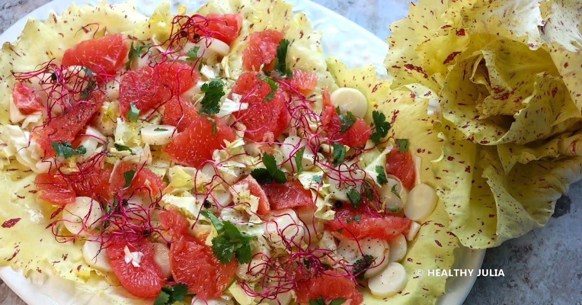 SALADE AUX CŒURS DE PALMIER ET POMÉLO