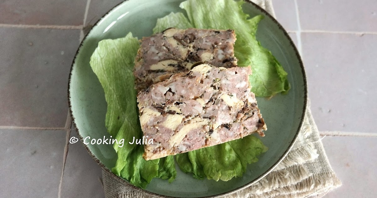 TERRINE DE CAMPAGNE AU POULET ET AUX CHAMPIGNONS