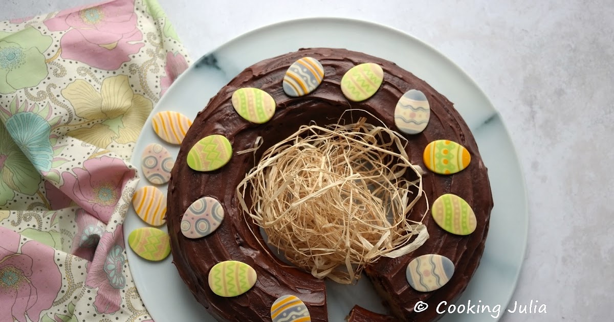 COURONNE DE PÂQUES À LA RICOTTA ET AUX PÉPITES DE CHOCOLAT