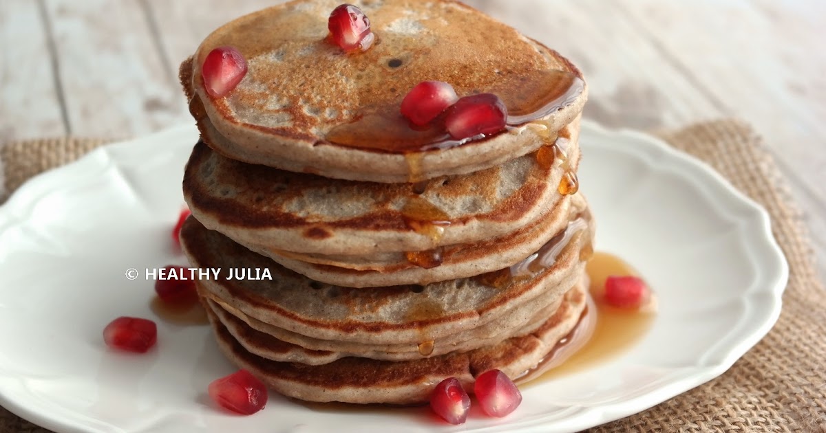 PANCAKES À LA BANANE ET AU SARRASIN