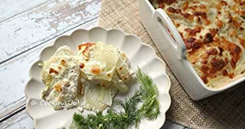 GRATIN DE FENOUIL AIL ET FINES HERBES