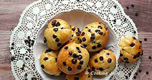 PETITS PAINS AUX PÉPITES DE CHOCOLAT (WEIGHT WATCHERS)