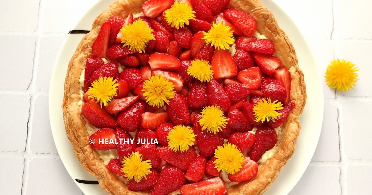 TARTE PÂTISSIÈRE AUX FRAISES