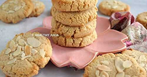 COOKIES À L'AMANDE (3 INGRÉDIENTS)