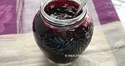 CONFITURE EXPRESS ET LÉGÈRE DE FRUITS ROUGES