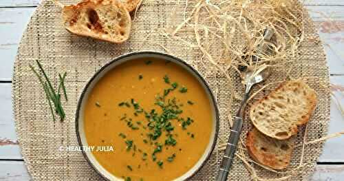 VELOUTÉ DE LÉGUMES D'AUTOMNE RÔTIS