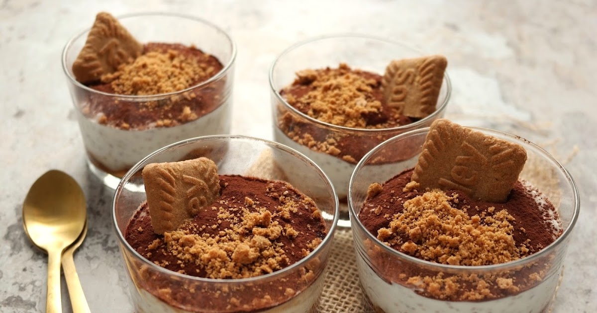 CHIA PUDDING FAÇON TIRAMISU AUX SPÉCULOOS