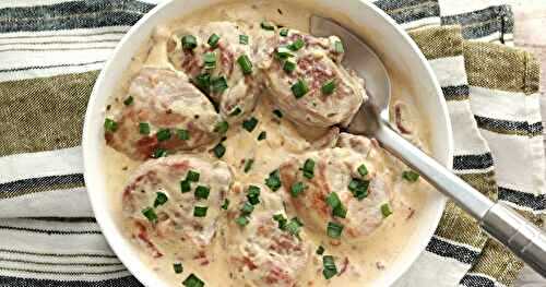 FILET MIGNON DE PORC AU BOURSIN (VERSION DÉSTRUCTURÉE)