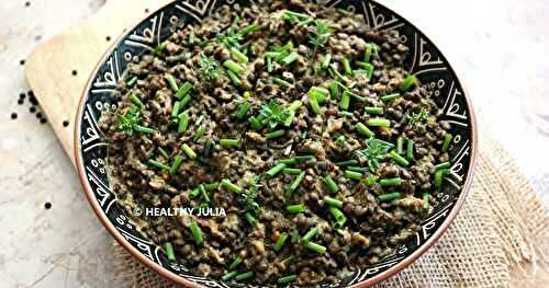 CAVIAR DE LENTILLES BÉLUGA