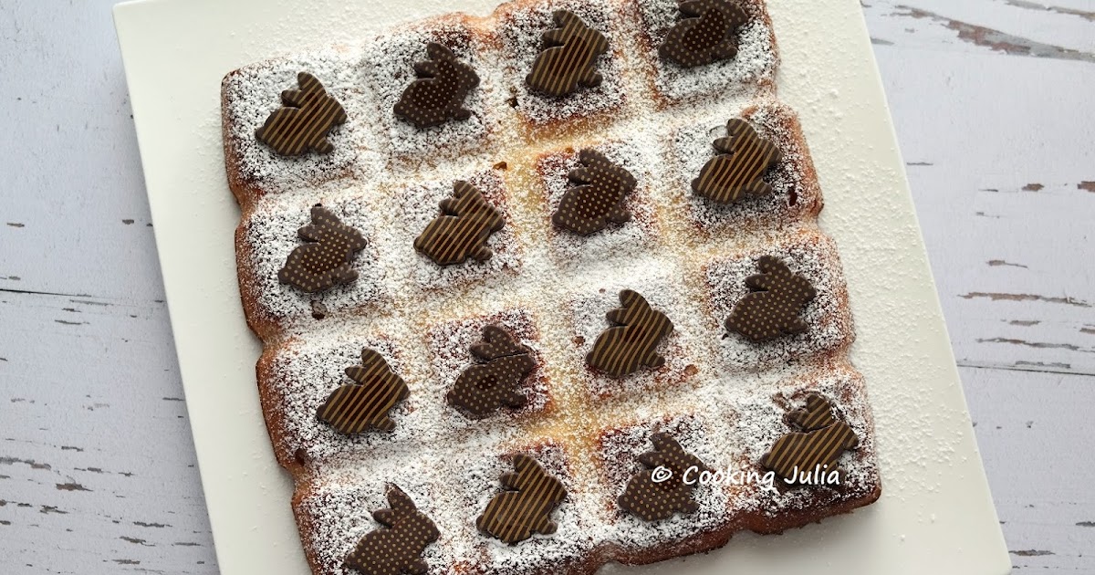 GÂTEAU DE PÂQUES AUX LAPINS