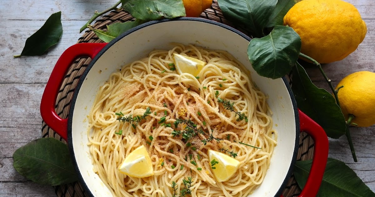 SPAGHETTI AIL ET CITRON