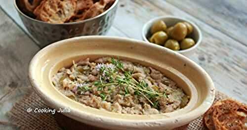 RILLETTES DE THON AUX OLIVES VERTES