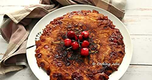 BEIGNET AUX CERISES DÉNOYAUTÉES (CUISSON POÊLE ET FOUR)