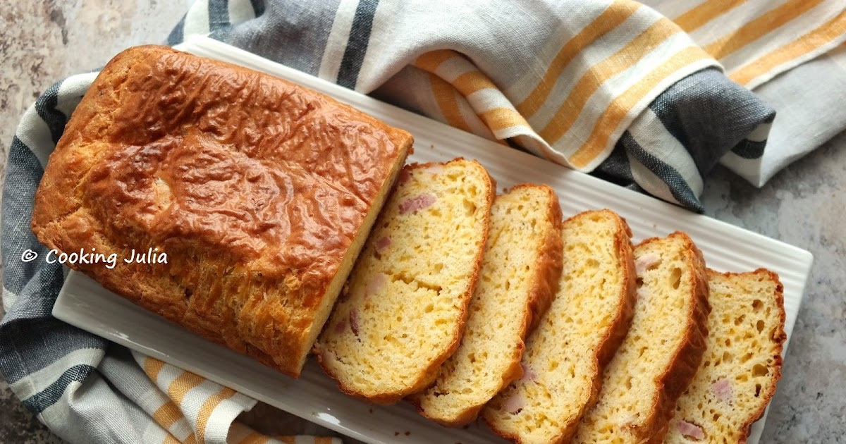 CAKE AUX LARDONS ET CHEDDAR
