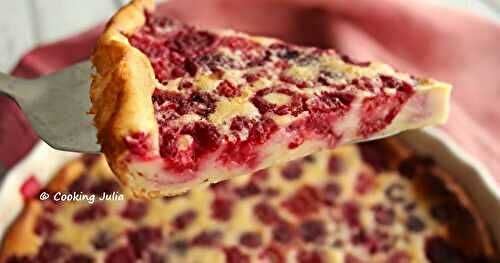 CLAFOUTIS AUX FRAMBOISES (TUPPERWARE)